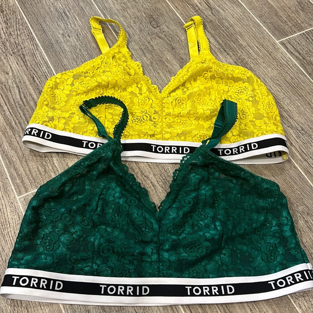 Torrid Lace Bralettes